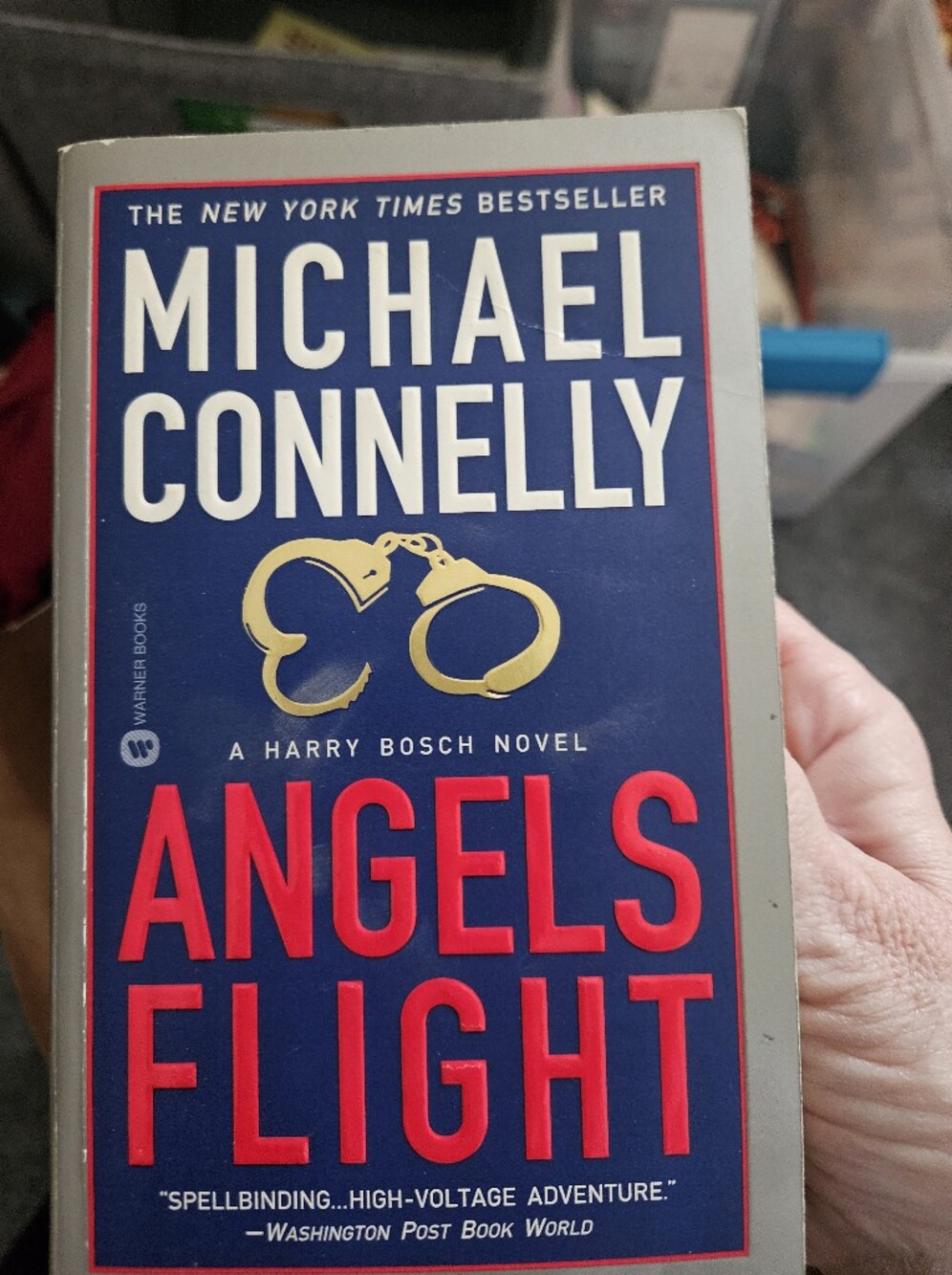 2 Michael Connelly Books "Angels Flight" And Trunk Music.